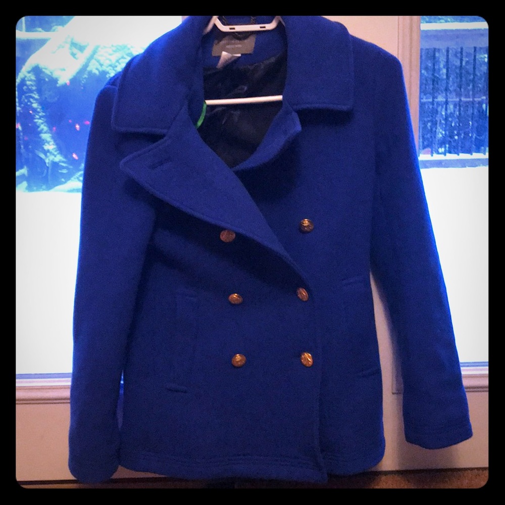 J crew pea coat